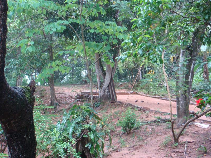 Vista la la Cancha de Bolas Criollas en Casa de los Marchanes.