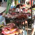 Market in Saigon at Mais family