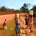 Kids walking miles to get water