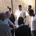 Kemper talking to those who accept Christ into their hearts!