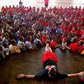 Randy giving his demonstration 