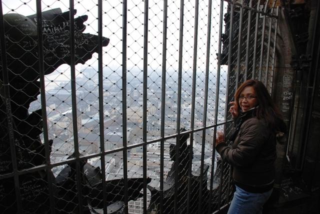View from the top of Cologne Cathedral