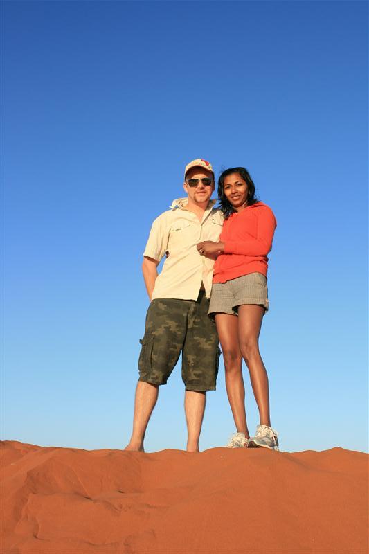 morning desert walk!