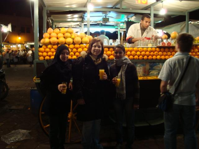 Avec Khradiga et Laila