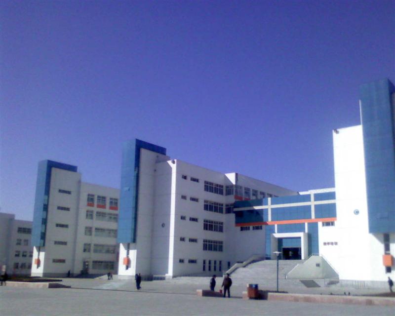Campus where I teach (New campus) B Building (A Bldg. is on edge of photo to the Left) Sky after a rain