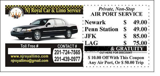 Nj Royal Limo 201 724 7565 